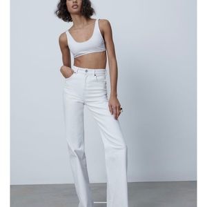 ZARA wide leg jeans